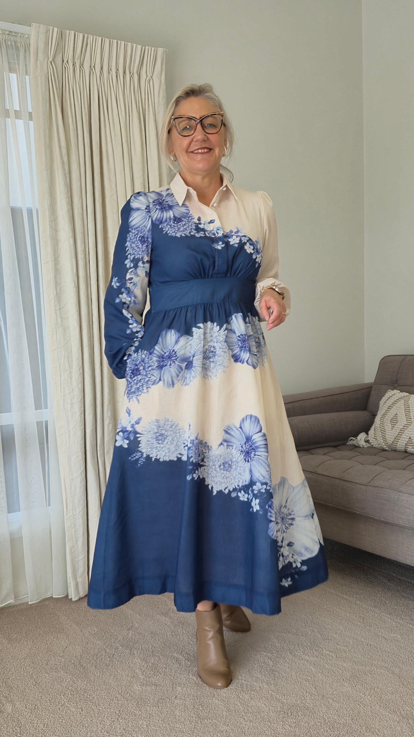 LOVE STITCH Midi-Maxi Dress
